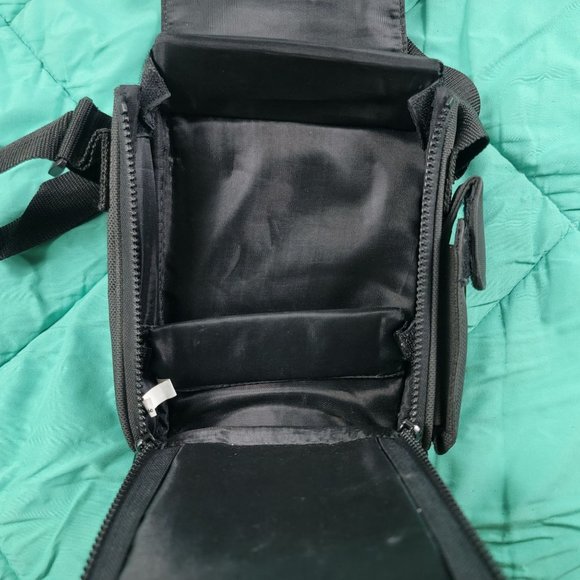 Nintendo Gameboy Advance Official Bag Shoulder Carrying Case Black Grey - Picture 3 of 5